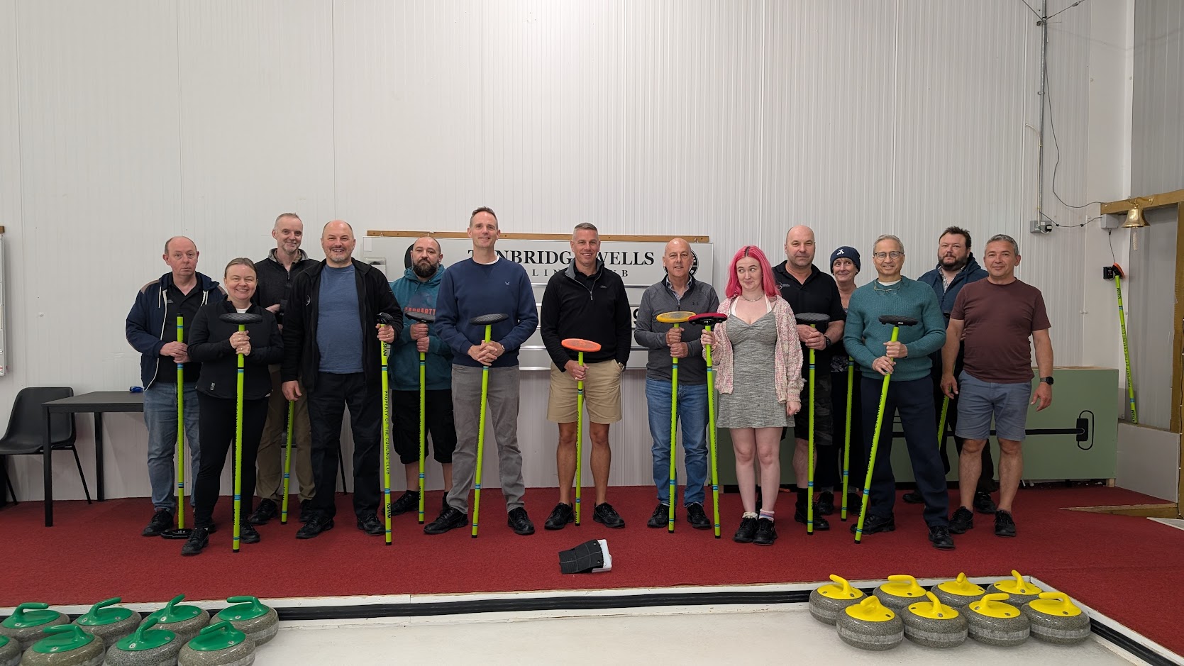 Team Day at Tunbridge Wells Curling Club